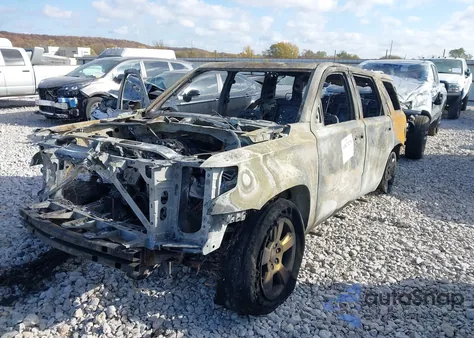 2015 Chevrolet Tahoe Lt из США, поврежденный, VIN 1GNSKBKCXFR274551